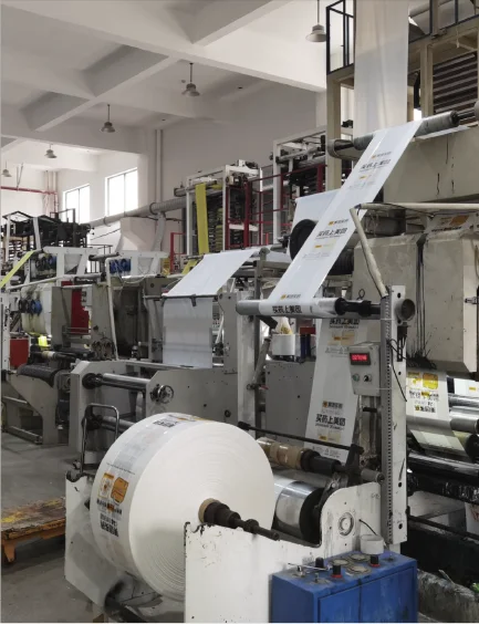 Production equipment in our own factory